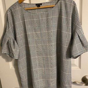 Ann Taylor Bell-Sleeve Blouse